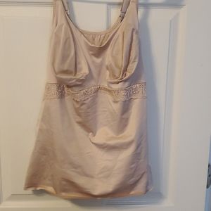 Ruby ribbon lace support cami size 46